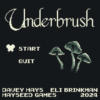 Underbrush start screen